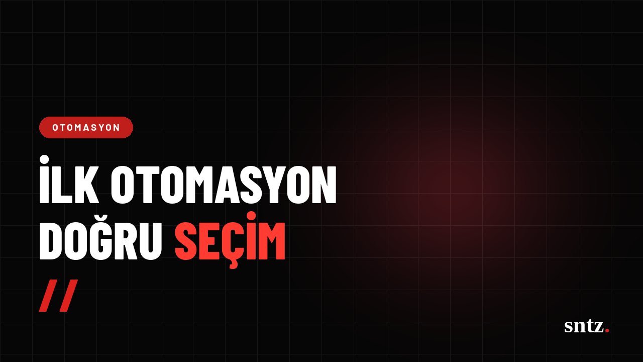 KOBİ'ler İçin İlk Otomasyon Nereden Seçilir?