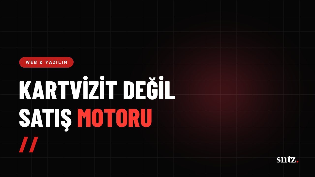 Kurumsal site bir kartvizit değildir