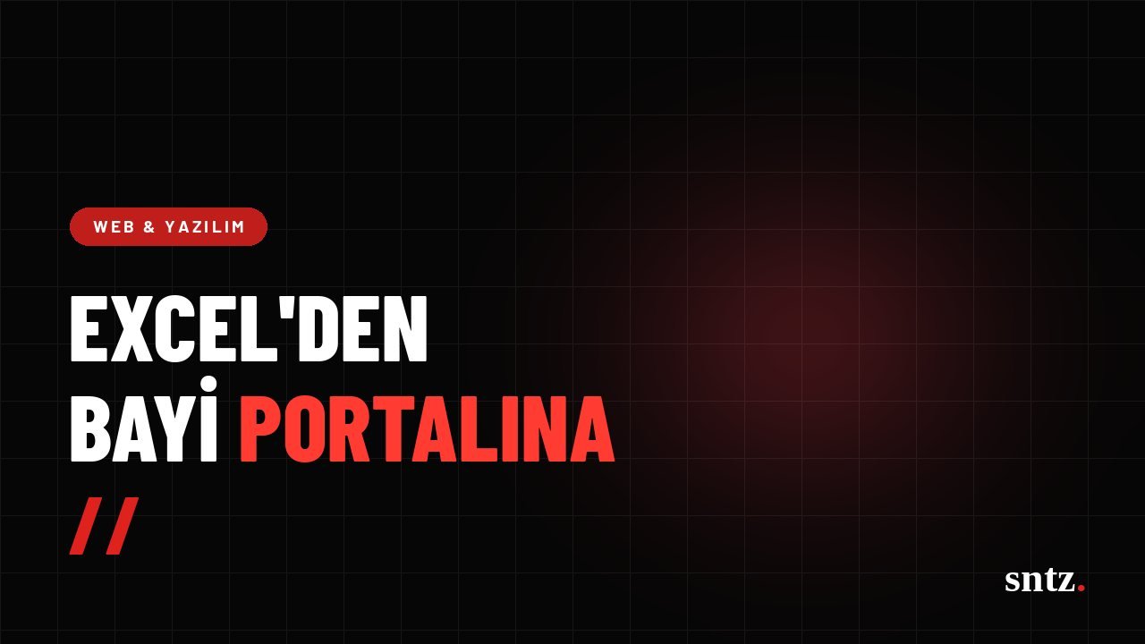 Mobilya ve Ev Tekstili Üreticisi İçin Bayi Portalı: Excel'den Sipariş Sistemine