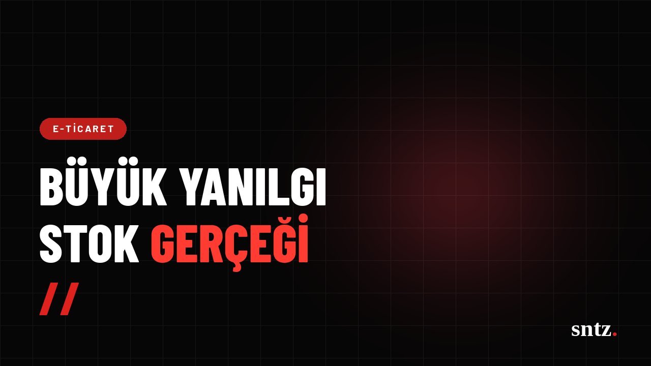 Stok entegrasyonu olmayan e-ticaret bir vitrindir