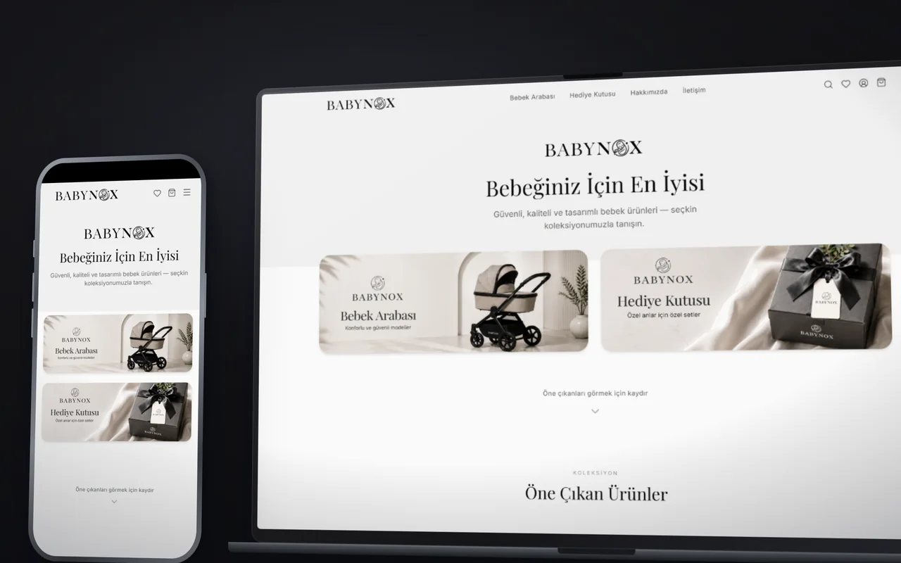 BABYNOX — Sipariş ve Satış Platformu