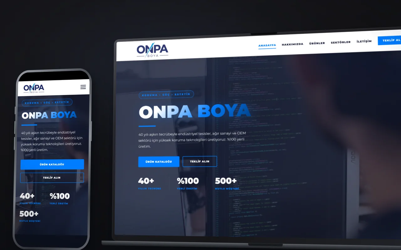 ONPA Kimya — Kurumsal Web Sitesi