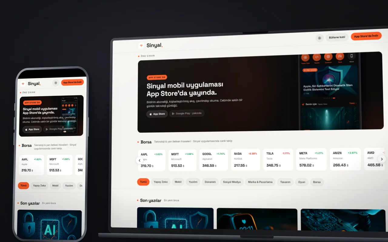 Sinyal — Mobil Uygulama